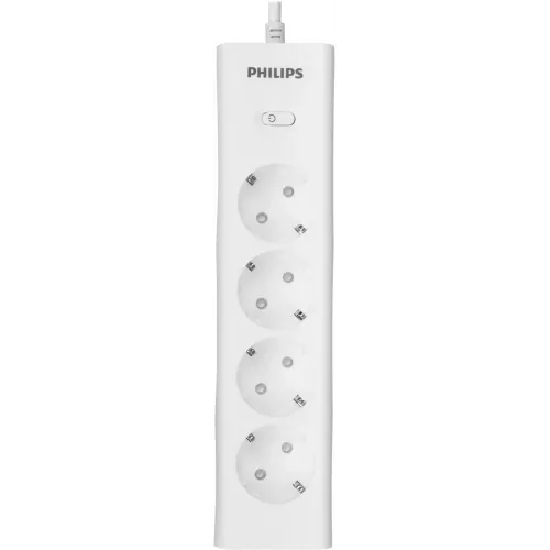 Сетевой фильтр Philips CHP2145WC/51 5м (4 розетки) белый (коробка)