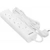 Сетевой фильтр Philips CHP2145WC/51 5м (4 розетки) белый (коробка)