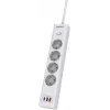 Сетевой фильтр Philips CHP4346WC/51 5м (4 розетки) белый (коробка)