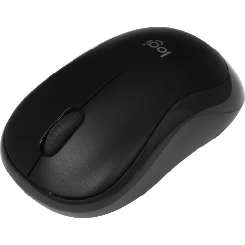 Мышь Logitech B175 черный оптическая 1000dpi беспров. USB для ноутбука 2but (910-004332)