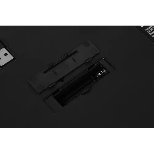 Клавиатура Оклик K257W черный USB беспроводная Multimedia (подставка для запястий) (2070286)