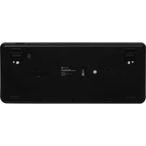 Клавиатура Оклик K257W черный USB беспроводная Multimedia (подставка для запястий) (2070286)