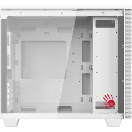 Корпус Bloody BD-CC117F белый без БП mATX 5x120mm 1xUSB2.0 1xUSB3.0 audio bott PSU