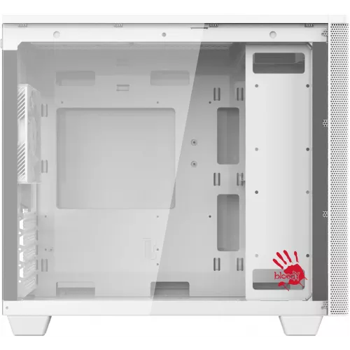 Корпус Bloody BD-CC117F белый без БП mATX 5x120mm 1xUSB2.0 1xUSB3.0 audio bott PSU