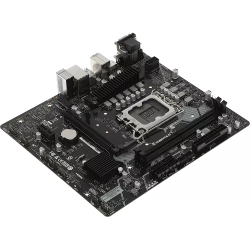 Материнская плата Biostar B760MX2-E Soc-1700 Intel B760 2xDDR5 mATX AC`97 8ch(7.1) 2.5Gg RAID+VGA+DVI+HDMI