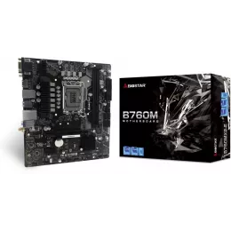 Материнская плата Biostar B760MX2-E Soc-1700 Intel B760 2xDDR5 mATX AC`97 8ch(7.1) 2.5Gg RAID+VGA+DVI+HDMI
