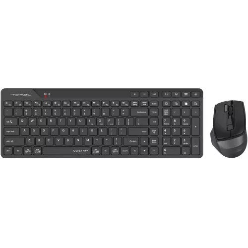 Клавиатура + мышь A4Tech Fstyler FB2800C Air2 клав:черный/серый мышь:черный/серый USB беспроводная Bluetooth/Радио slim