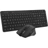 Клавиатура + мышь A4Tech Fstyler FB2800C Air2 клав:черный/серый мышь:черный/серый USB беспроводная Bluetooth/Радио slim
