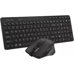 Клавиатура + мышь A4Tech Fstyler FB2800C Air2 клав:черный/серый мышь:черный/серый USB беспроводная Bluetooth/Радио slim
