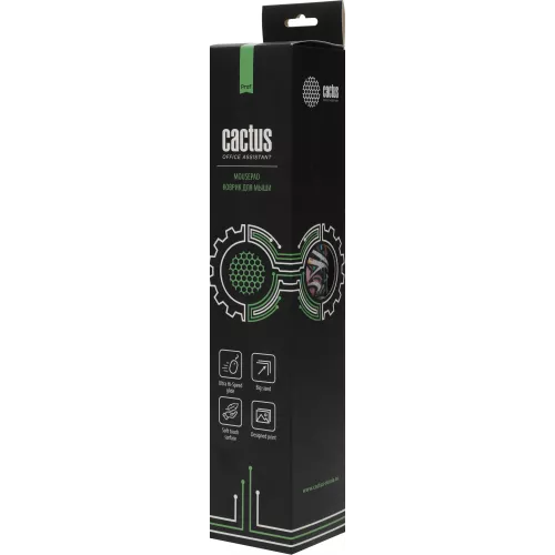 Коврик для мыши Cactus Game Over 700x400x4мм (CS-MP-COR01XLL)
