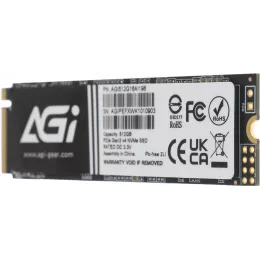 Накопитель SSD AGi PCIe 3.0 x4 512GB AGI512G16AI198 AI198 M.2 2280 OEM