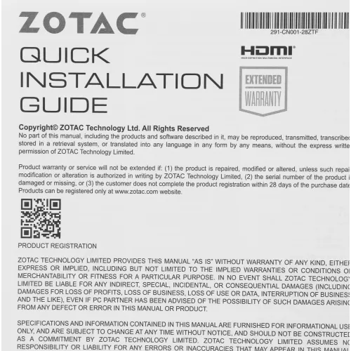 Видеокарта Zotac PCI-E 4.0 RTX 3050 ECO NVIDIA GeForce RTX 3050 8Gb 128bit GDDR6 1777/14000 HDMIx1 DPx3 HDCP Ret
