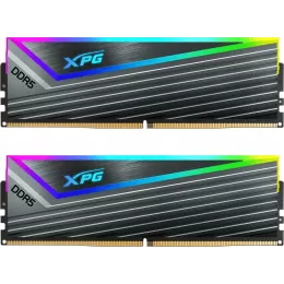 Память DDR5 2x16GB 6400MHz A-Data AX5U6400C3216G-DCCARGY XPG Caster RGB RTL Gaming PC5-51200 CL32 DIMM ECC 288-pin 1.4В kit single rank с радиатором Ret