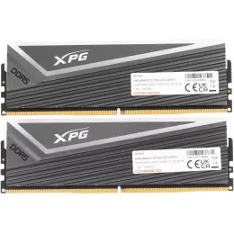 Память DDR5 2x16GB 6400MHz A-Data AX5U6400C3216G-DCCARGY XPG Caster RGB RTL Gaming PC5-51200 CL32 DIMM ECC 288-pin 1.4В kit single rank с радиатором Ret