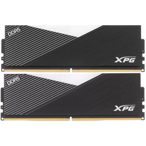 Память DDR5 2x16GB 7200MHz A-Data AX5U7200C3416G-DCLARBK XPG Lancer RGB RTL Gaming PC5-57600 CL34 DIMM 288-pin 1.4В kit dual rank с радиатором Ret