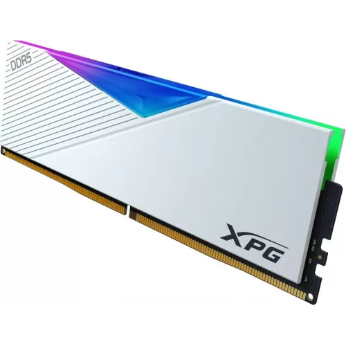 Память DDR5 2x16GB 6400MHz A-Data AX5U6400C3216G-DCLARWH XPG Lancer RGB RTL Gaming PC5-51200 CL32 DIMM 288-pin 1.35В kit dual rank с радиатором Ret
