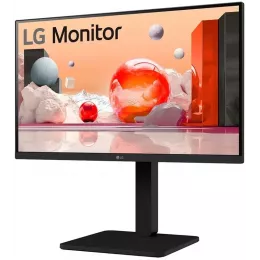 Монитор LG 23.8" 24BA550-B черный IPS LED 5ms 16:9 HDMI M/M матовая HAS Piv 1300:1 250cd 178гр/178гр 1920x1080 100Hz VGA DP FHD USB 4.45кг