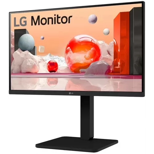 Монитор LG 23.8" 24BA550-B черный IPS LED 5ms 16:9 HDMI M/M матовая HAS Piv 1300:1 250cd 178гр/178гр 1920x1080 100Hz VGA DP FHD USB 4.45кг