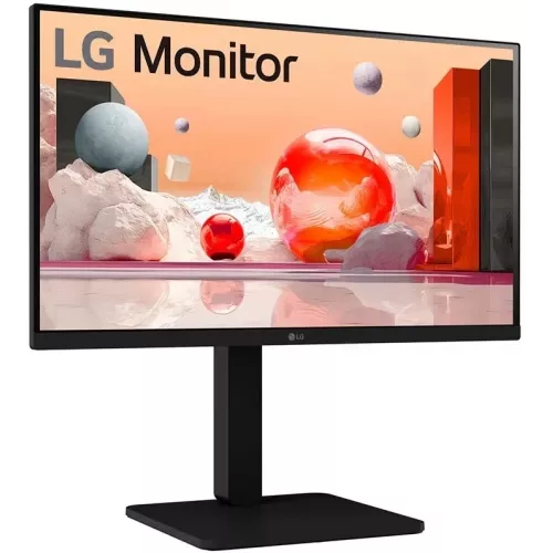 Монитор LG 23.8" 24BA550-B черный IPS LED 5ms 16:9 HDMI M/M матовая HAS Piv 1300:1 250cd 178гр/178гр 1920x1080 100Hz VGA DP FHD USB 4.45кг
