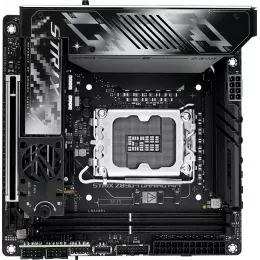 Материнская плата Asus ROG STRIX Z890-I GAMING WIFI Soc-1851 Intel Z890 2xDDR5 mini-ITX AC`97 8ch(7.1) 2.5Gg RAID+HDMI