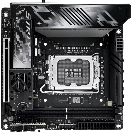 Материнская плата Asus ROG STRIX Z890-I GAMING WIFI Soc-1851 Intel Z890 2xDDR5 mini-ITX AC`97 8ch(7.1) 2.5Gg RAID+HDMI