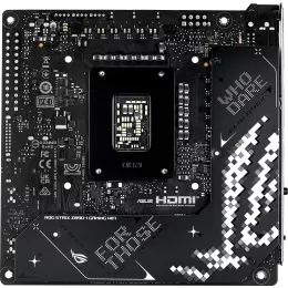 Материнская плата Asus ROG STRIX Z890-I GAMING WIFI Soc-1851 Intel Z890 2xDDR5 mini-ITX AC`97 8ch(7.1) 2.5Gg RAID+HDMI
