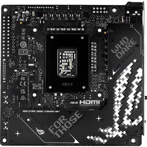 Материнская плата Asus ROG STRIX Z890-I GAMING WIFI Soc-1851 Intel Z890 2xDDR5 mini-ITX AC`97 8ch(7.1) 2.5Gg RAID+HDMI