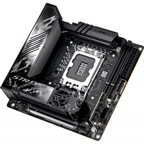 Материнская плата Asus ROG STRIX Z890-I GAMING WIFI Soc-1851 Intel Z890 2xDDR5 mini-ITX AC`97 8ch(7.1) 2.5Gg RAID+HDMI