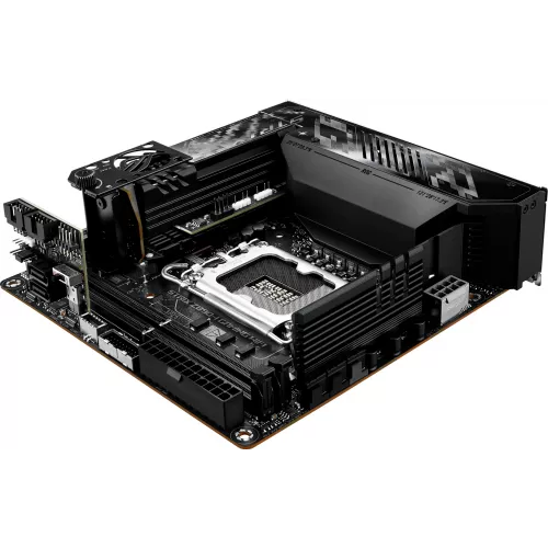 Материнская плата Asus ROG STRIX Z890-I GAMING WIFI Soc-1851 Intel Z890 2xDDR5 mini-ITX AC`97 8ch(7.1) 2.5Gg RAID+HDMI