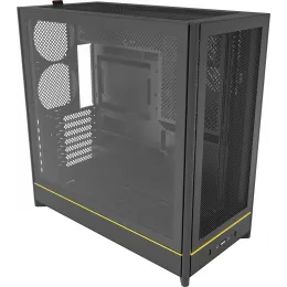 Корпус Montech HS01 черный без БП ATX 11x120mm 2x140mm 2xUSB3.0 audio