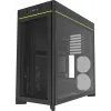Корпус Montech HS01 черный без БП ATX 11x120mm 2x140mm 2xUSB3.0 audio