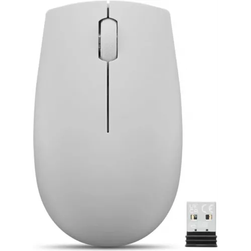 Мышь Lenovo 300 Wireless Compact серый оптическая 1000dpi беспров. USB 2but (GY51L15678)