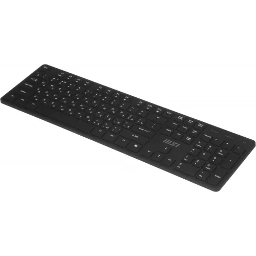 Клавиатура + мышь MSI K200 Combo MS-8ZA4 клав:черный мышь:черный USB беспроводная (S11-43RU304-Y92)