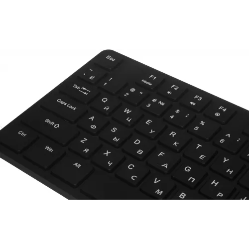 Клавиатура + мышь MSI K200 Combo MS-8ZA4 клав:черный мышь:черный USB беспроводная (S11-43RU304-Y92)