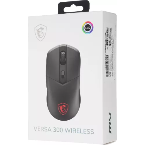 Мышь MSI VERSA 300 W MS-8ZBD черный оптическая 8000dpi беспров. BT/Radio USB 5but (S12-4301260-CLA)