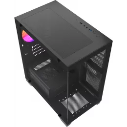 Корпус Accord ACC-350-02B черный без БП mATX 7x120mm 1xUSB2.0 1xUSB3.0 audio bott PSU