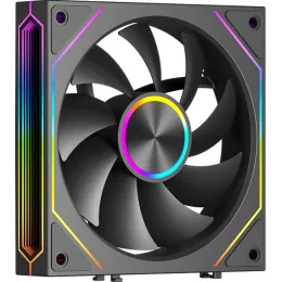 Вентилятор для корпуса PcCooler F3 X120 ARGB 120х120x25 черный 4-pin 28.4дБ (F3X120-BKAC112-GL) Ret