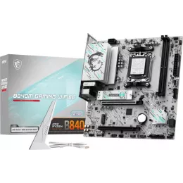 Материнская плата MSI B840M GAMING PLUS WIFI6E Socket AM5 AMD B840 4xDDR5 mATX AC`97 8ch(7.1) 2.5Gg RAID+HDMI