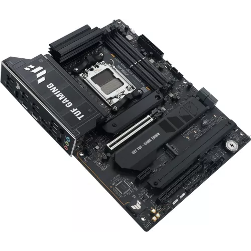 Материнская плата Asus TUF GAMING X870E-PLUS WIFI7 Socket AM5 AMD X870E 4xDDR5 ATX AC`97 8ch(7.1) 2.5Gg RAID+HDMI