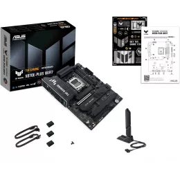 Материнская плата Asus TUF GAMING X870E-PLUS WIFI7 Socket AM5 AMD X870E 4xDDR5 ATX AC`97 8ch(7.1) 2.5Gg RAID+HDMI