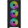 Корпус Bloody CC-124 черный без БП mATX 8x120mm 2xUSB2.0 1xUSB3.0 audio bott PSU