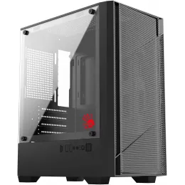 Корпус Bloody CC-124 черный без БП mATX 8x120mm 2xUSB2.0 1xUSB3.0 audio bott PSU