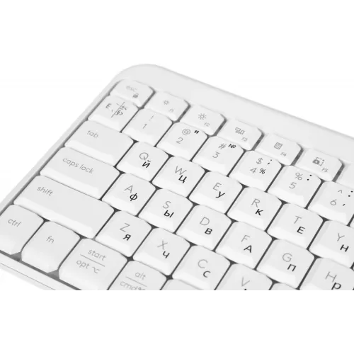 Клавиатура Logitech K251 белый беспроводная BT slim (920-013364)