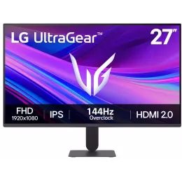 Монитор LG 27" UltraGear 27G411A-B черный IPS LED 16:9 HDMI матовая 1500:1 250cd 178гр/178гр 1920x1080 144Hz G-Sync FreeSync DP FHD 3.8кг