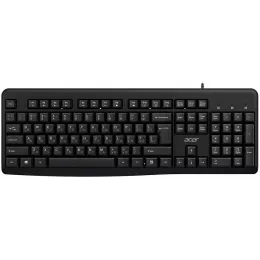 Клавиатура Acer OKW500 черный USB Multimedia (ZL.KBDEE.01T) кабель 1.8м