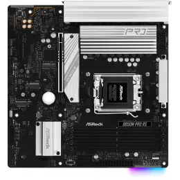 Материнская плата Asrock B850M PRO RS Socket AM5 AMD B850 4xDDR5 mATX AC`97 8ch(7.1) 2.5Gg RAID+HDMI+DP