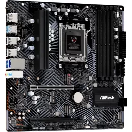 Материнская плата Asrock B650M PG LIGHTNING Socket AM5 AMD B650 4xDDR5 mATX AC`97 8ch(7.1) 2.5Gg RAID+HDMI+DP