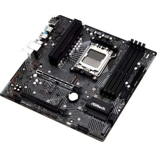 Материнская плата Asrock B650M PG LIGHTNING Socket AM5 AMD B650 4xDDR5 mATX AC`97 8ch(7.1) 2.5Gg RAID+HDMI+DP