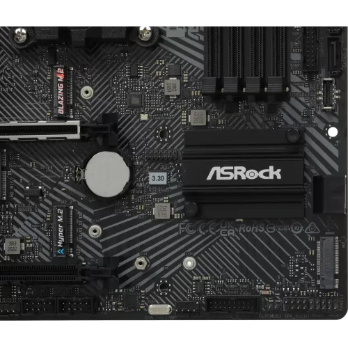 Материнская плата Asrock B650M PG LIGHTNING Socket AM5 AMD B650 4xDDR5 mATX AC`97 8ch(7.1) 2.5Gg RAID+HDMI+DP