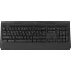 Клавиатура Logitech K650 черный USB беспроводная BT/Radio Multimedia (подставка для запястий) (920-010954)
